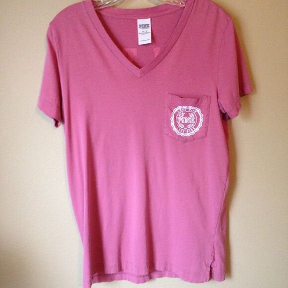 Pink Victoria's Secret Be-On-Test Tee XS - Picture 3 of 7